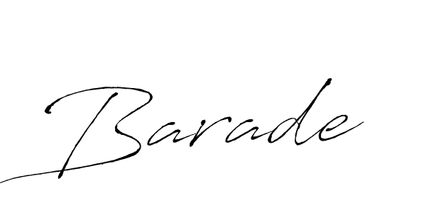 Similarly Antro_Vectra is the best handwritten signature design. Signature creator online .You can use it as an online autograph creator for name Barade. Barade signature style 6 images and pictures png