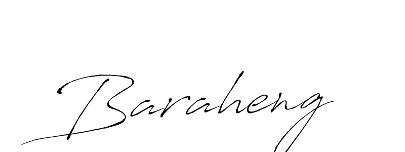 Make a beautiful signature design for name Baraheng. With this signature (Antro_Vectra) style, you can create a handwritten signature for free. Baraheng signature style 6 images and pictures png