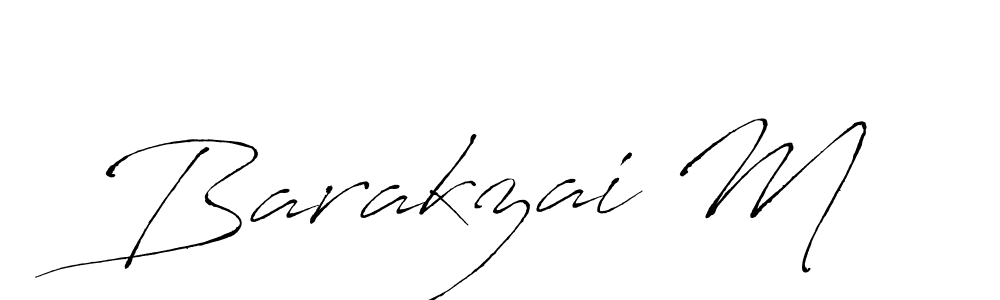 Antro_Vectra is a professional signature style that is perfect for those who want to add a touch of class to their signature. It is also a great choice for those who want to make their signature more unique. Get Barakzai M name to fancy signature for free. Barakzai M signature style 6 images and pictures png