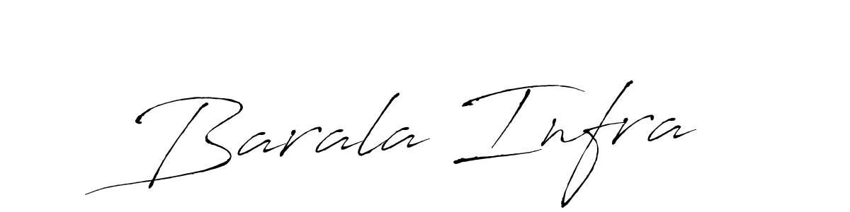 Also we have Barala Infra name is the best signature style. Create professional handwritten signature collection using Antro_Vectra autograph style. Barala Infra signature style 6 images and pictures png