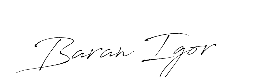 Also we have Baran Igor name is the best signature style. Create professional handwritten signature collection using Antro_Vectra autograph style. Baran Igor signature style 6 images and pictures png