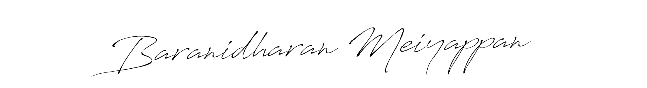 Also You can easily find your signature by using the search form. We will create Baranidharan Meiyappan name handwritten signature images for you free of cost using Antro_Vectra sign style. Baranidharan Meiyappan signature style 6 images and pictures png