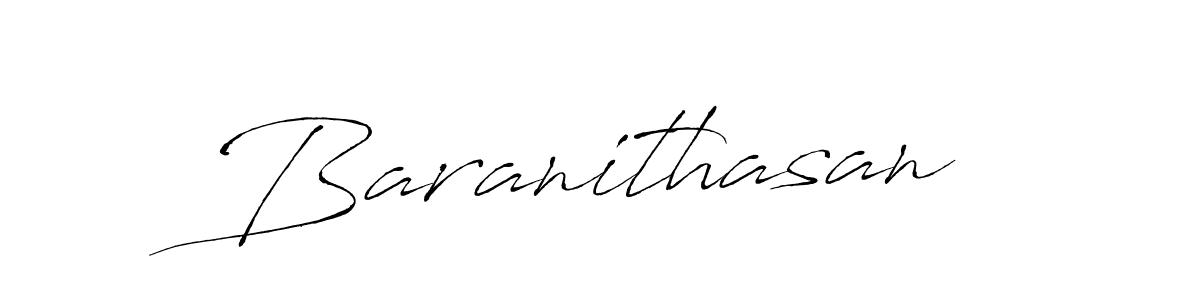 Baranithasan stylish signature style. Best Handwritten Sign (Antro_Vectra) for my name. Handwritten Signature Collection Ideas for my name Baranithasan. Baranithasan signature style 6 images and pictures png