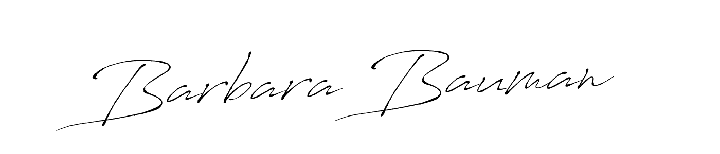 You should practise on your own different ways (Antro_Vectra) to write your name (Barbara Bauman) in signature. don't let someone else do it for you. Barbara Bauman signature style 6 images and pictures png