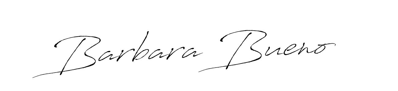 You should practise on your own different ways (Antro_Vectra) to write your name (Barbara Bueno) in signature. don't let someone else do it for you. Barbara Bueno signature style 6 images and pictures png