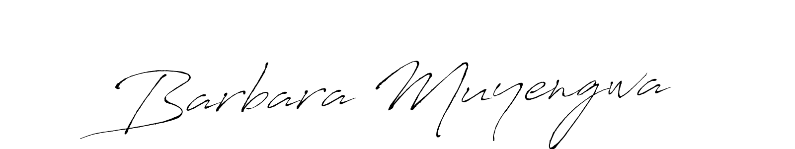 Antro_Vectra is a professional signature style that is perfect for those who want to add a touch of class to their signature. It is also a great choice for those who want to make their signature more unique. Get Barbara Muyengwa name to fancy signature for free. Barbara Muyengwa signature style 6 images and pictures png