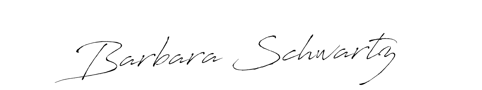 Make a beautiful signature design for name Barbara Schwartz. With this signature (Antro_Vectra) style, you can create a handwritten signature for free. Barbara Schwartz signature style 6 images and pictures png