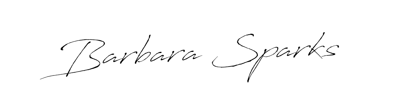 Barbara Sparks stylish signature style. Best Handwritten Sign (Antro_Vectra) for my name. Handwritten Signature Collection Ideas for my name Barbara Sparks. Barbara Sparks signature style 6 images and pictures png