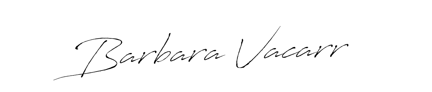 Antro_Vectra is a professional signature style that is perfect for those who want to add a touch of class to their signature. It is also a great choice for those who want to make their signature more unique. Get Barbara Vacarr name to fancy signature for free. Barbara Vacarr signature style 6 images and pictures png