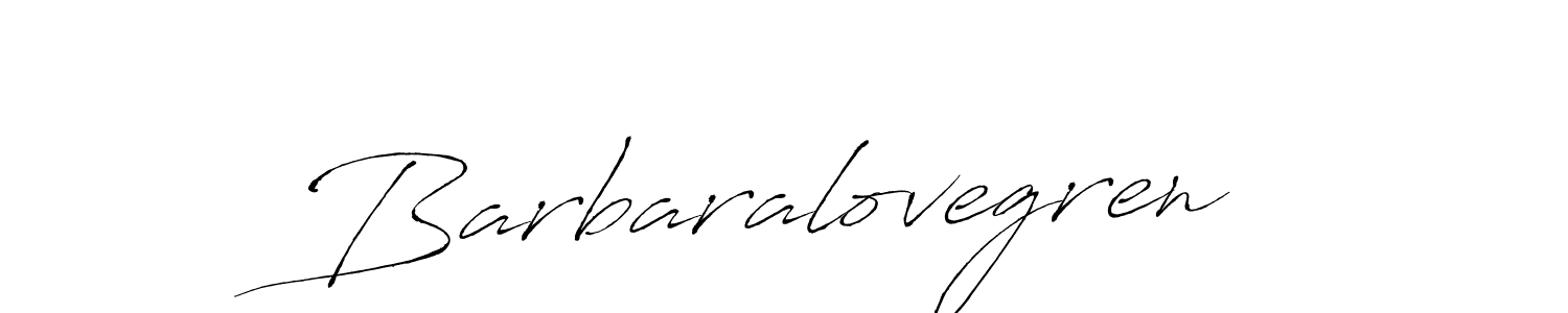 You should practise on your own different ways (Antro_Vectra) to write your name (Barbaralovegren) in signature. don't let someone else do it for you. Barbaralovegren signature style 6 images and pictures png