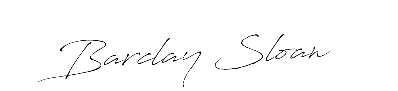 You should practise on your own different ways (Antro_Vectra) to write your name (Barclay Sloan) in signature. don't let someone else do it for you. Barclay Sloan signature style 6 images and pictures png