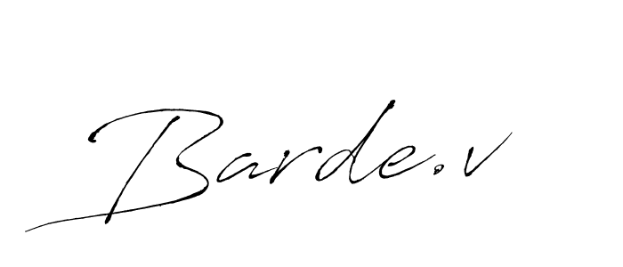 How to make Barde.v name signature. Use Antro_Vectra style for creating short signs online. This is the latest handwritten sign. Barde.v signature style 6 images and pictures png