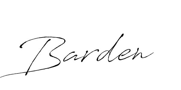 Barden stylish signature style. Best Handwritten Sign (Antro_Vectra) for my name. Handwritten Signature Collection Ideas for my name Barden. Barden signature style 6 images and pictures png