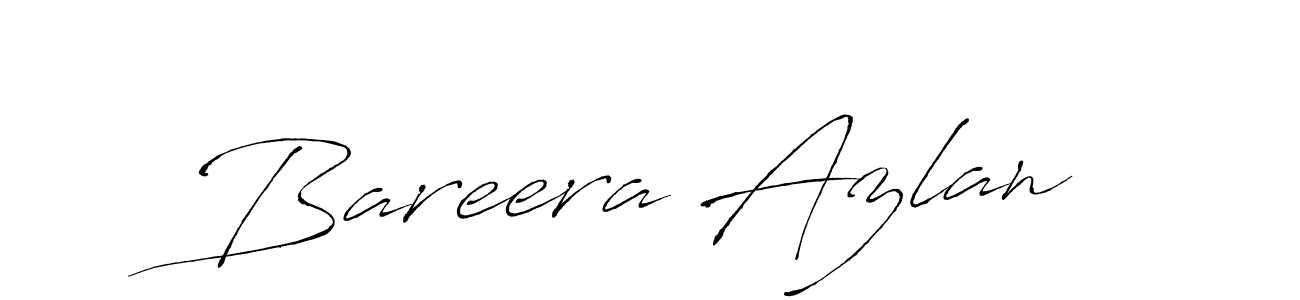 Bareera Azlan stylish signature style. Best Handwritten Sign (Antro_Vectra) for my name. Handwritten Signature Collection Ideas for my name Bareera Azlan. Bareera Azlan signature style 6 images and pictures png