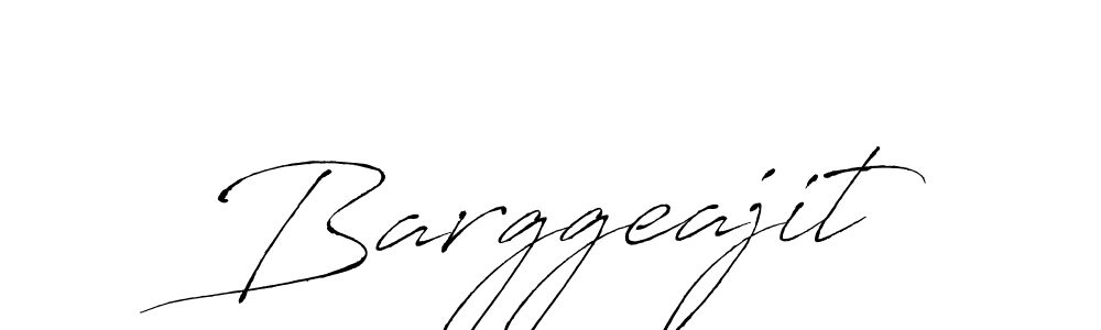 Make a beautiful signature design for name Barggeajit. With this signature (Antro_Vectra) style, you can create a handwritten signature for free. Barggeajit signature style 6 images and pictures png