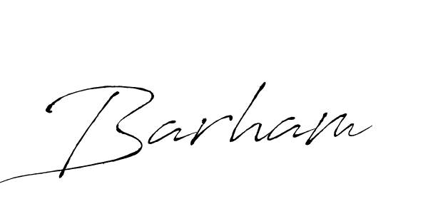 The best way (Antro_Vectra) to make a short signature is to pick only two or three words in your name. The name Barham include a total of six letters. For converting this name. Barham signature style 6 images and pictures png