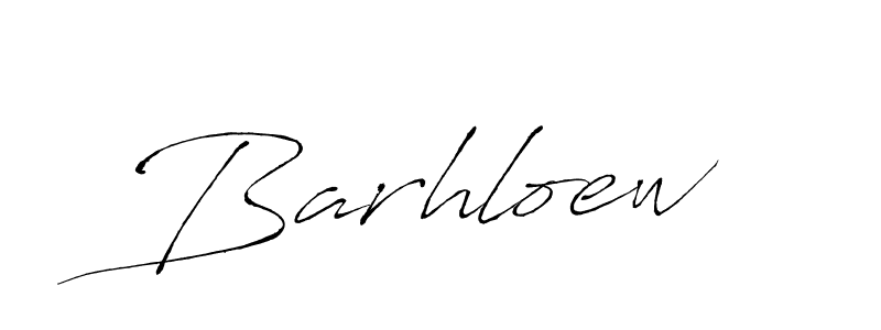 How to make Barhloew signature? Antro_Vectra is a professional autograph style. Create handwritten signature for Barhloew name. Barhloew signature style 6 images and pictures png