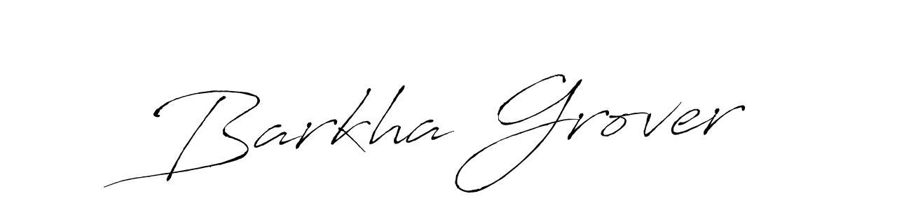 Make a beautiful signature design for name Barkha Grover. Use this online signature maker to create a handwritten signature for free. Barkha Grover signature style 6 images and pictures png