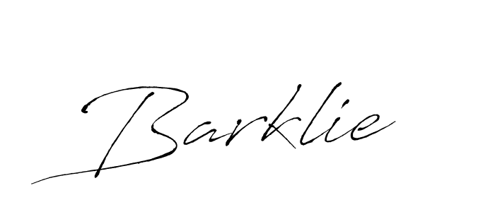 How to make Barklie name signature. Use Antro_Vectra style for creating short signs online. This is the latest handwritten sign. Barklie signature style 6 images and pictures png