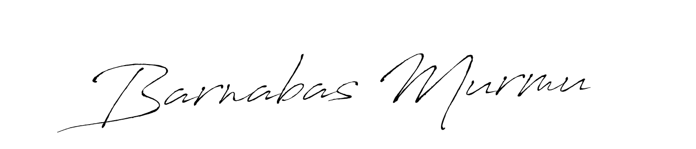 Barnabas Murmu stylish signature style. Best Handwritten Sign (Antro_Vectra) for my name. Handwritten Signature Collection Ideas for my name Barnabas Murmu. Barnabas Murmu signature style 6 images and pictures png