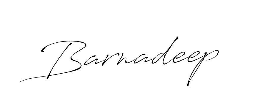 Make a beautiful signature design for name Barnadeep. With this signature (Antro_Vectra) style, you can create a handwritten signature for free. Barnadeep signature style 6 images and pictures png