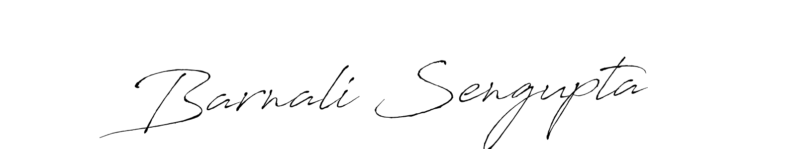 Barnali Sengupta stylish signature style. Best Handwritten Sign (Antro_Vectra) for my name. Handwritten Signature Collection Ideas for my name Barnali Sengupta. Barnali Sengupta signature style 6 images and pictures png