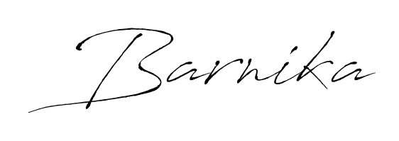 A sleek calligraphic signature for name Barnika utilizing Antro_Vectra styling. Great for adding personal signatures to photos and art. Barnika signature style 6 images and pictures png