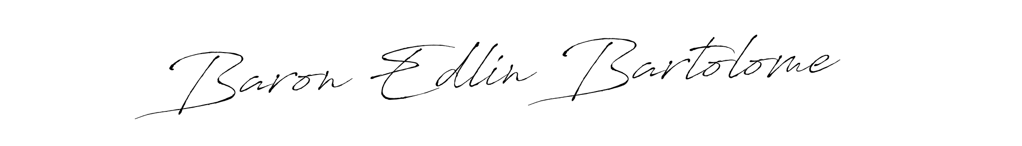 Make a beautiful signature design for name Baron Edlin Bartolome. Use this online signature maker to create a handwritten signature for free. Baron Edlin Bartolome signature style 6 images and pictures png