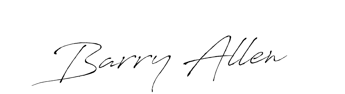 Make a beautiful signature design for name Barry Allen. With this signature (Antro_Vectra) style, you can create a handwritten signature for free. Barry Allen signature style 6 images and pictures png
