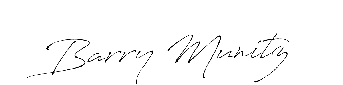 How to make Barry Munitz name signature. Use Antro_Vectra style for creating short signs online. This is the latest handwritten sign. Barry Munitz signature style 6 images and pictures png