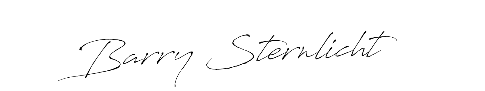 Make a beautiful signature design for name Barry Sternlicht. With this signature (Antro_Vectra) style, you can create a handwritten signature for free. Barry Sternlicht signature style 6 images and pictures png