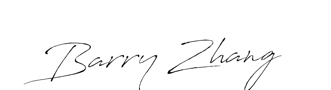 You should practise on your own different ways (Antro_Vectra) to write your name (Barry Zhang) in signature. don't let someone else do it for you. Barry Zhang signature style 6 images and pictures png
