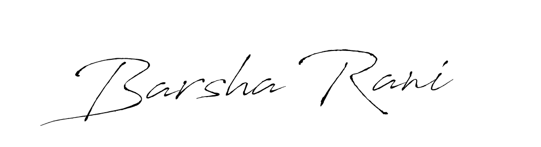 Antro_Vectra is a professional signature style that is perfect for those who want to add a touch of class to their signature. It is also a great choice for those who want to make their signature more unique. Get Barsha Rani name to fancy signature for free. Barsha Rani signature style 6 images and pictures png