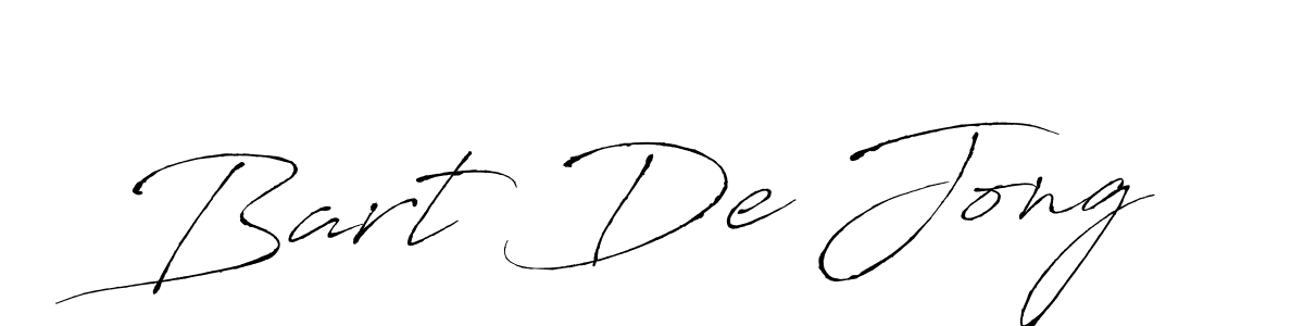Bart De Jong stylish signature style. Best Handwritten Sign (Antro_Vectra) for my name. Handwritten Signature Collection Ideas for my name Bart De Jong. Bart De Jong signature style 6 images and pictures png
