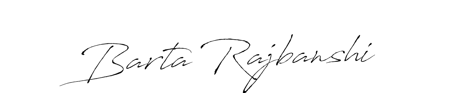 Create a beautiful signature design for name Barta Rajbanshi. With this signature (Antro_Vectra) fonts, you can make a handwritten signature for free. Barta Rajbanshi signature style 6 images and pictures png