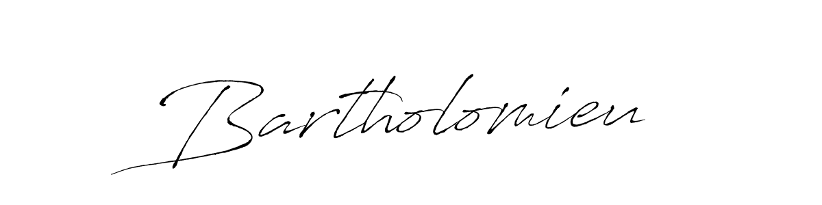 How to make Bartholomieu signature? Antro_Vectra is a professional autograph style. Create handwritten signature for Bartholomieu name. Bartholomieu signature style 6 images and pictures png