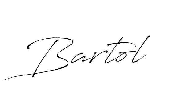 Make a beautiful signature design for name Bartol. With this signature (Antro_Vectra) style, you can create a handwritten signature for free. Bartol signature style 6 images and pictures png