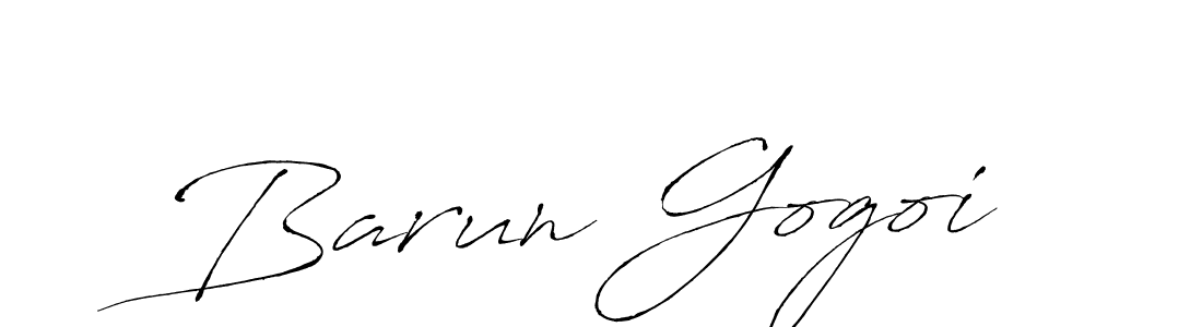 Antro_Vectra is a professional signature style that is perfect for those who want to add a touch of class to their signature. It is also a great choice for those who want to make their signature more unique. Get Barun Gogoi name to fancy signature for free. Barun Gogoi signature style 6 images and pictures png