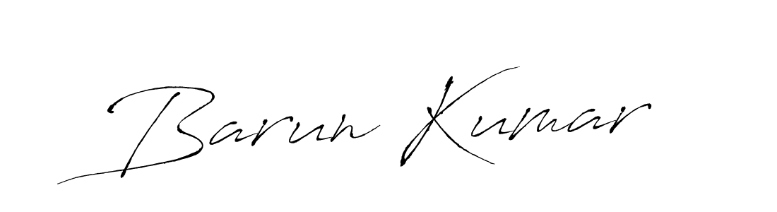 How to make Barun Kumar name signature. Use Antro_Vectra style for creating short signs online. This is the latest handwritten sign. Barun Kumar signature style 6 images and pictures png