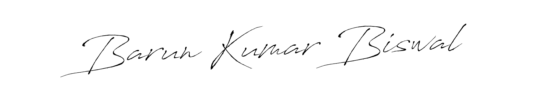 Design your own signature with our free online signature maker. With this signature software, you can create a handwritten (Antro_Vectra) signature for name Barun Kumar Biswal. Barun Kumar Biswal signature style 6 images and pictures png