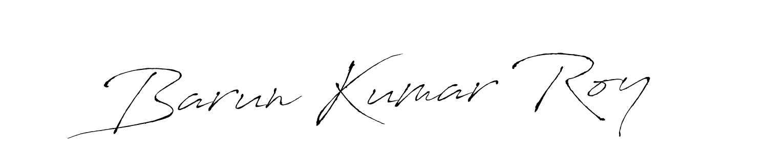 The best way (Antro_Vectra) to make a short signature is to pick only two or three words in your name. The name Barun Kumar Roy include a total of six letters. For converting this name. Barun Kumar Roy signature style 6 images and pictures png