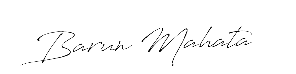 The best way (Antro_Vectra) to make a short signature is to pick only two or three words in your name. The name Barun Mahata include a total of six letters. For converting this name. Barun Mahata signature style 6 images and pictures png