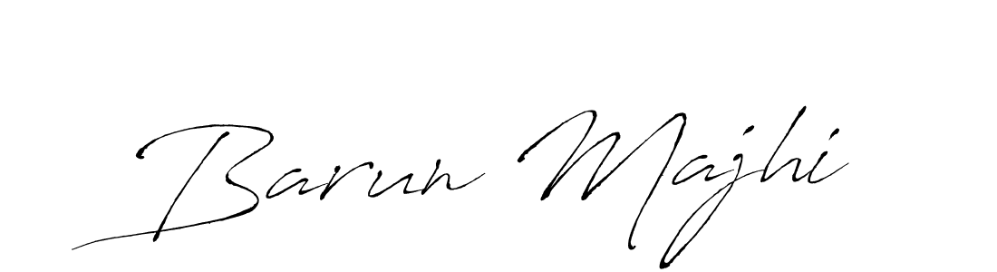 Antro_Vectra is a professional signature style that is perfect for those who want to add a touch of class to their signature. It is also a great choice for those who want to make their signature more unique. Get Barun Majhi name to fancy signature for free. Barun Majhi signature style 6 images and pictures png