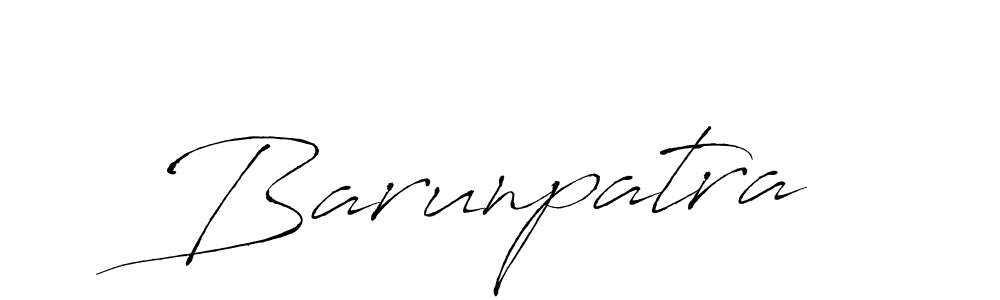 Make a beautiful signature design for name Barunpatra. With this signature (Antro_Vectra) style, you can create a handwritten signature for free. Barunpatra signature style 6 images and pictures png