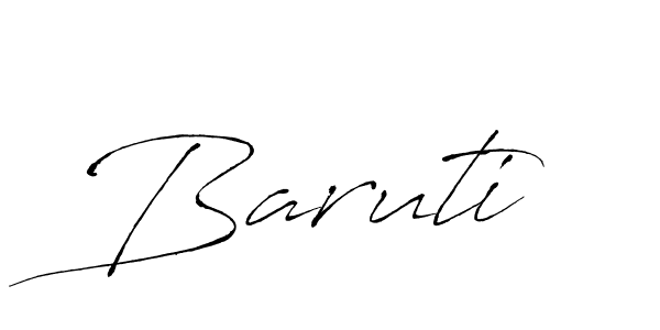 Make a beautiful signature design for name Baruti. With this signature (Antro_Vectra) style, you can create a handwritten signature for free. Baruti signature style 6 images and pictures png