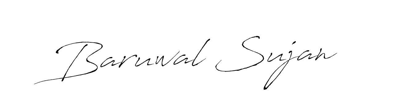 Similarly Antro_Vectra is the best handwritten signature design. Signature creator online .You can use it as an online autograph creator for name Baruwal Sujan. Baruwal Sujan signature style 6 images and pictures png