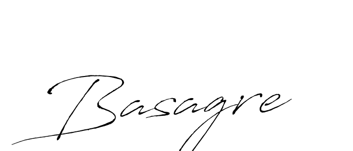 Basagre stylish signature style. Best Handwritten Sign (Antro_Vectra) for my name. Handwritten Signature Collection Ideas for my name Basagre. Basagre signature style 6 images and pictures png