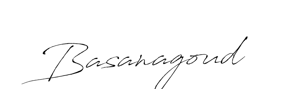 Basanagoud stylish signature style. Best Handwritten Sign (Antro_Vectra) for my name. Handwritten Signature Collection Ideas for my name Basanagoud. Basanagoud signature style 6 images and pictures png