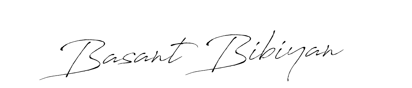 Also we have Basant Bibiyan name is the best signature style. Create professional handwritten signature collection using Antro_Vectra autograph style. Basant Bibiyan signature style 6 images and pictures png