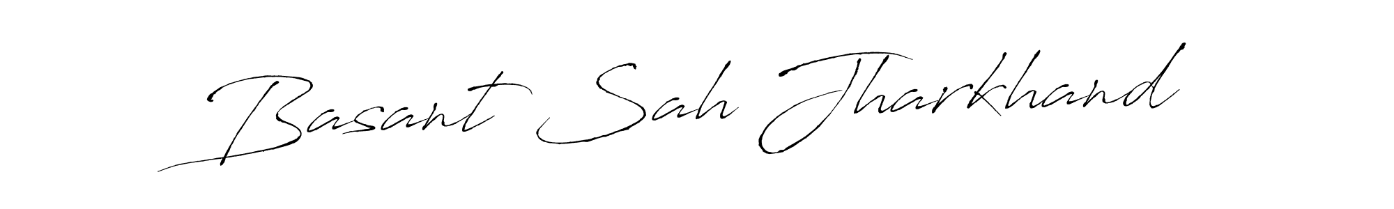 The best way (Antro_Vectra) to make a short signature is to pick only two or three words in your name. The name Basant Sah Jharkhand include a total of six letters. For converting this name. Basant Sah Jharkhand signature style 6 images and pictures png